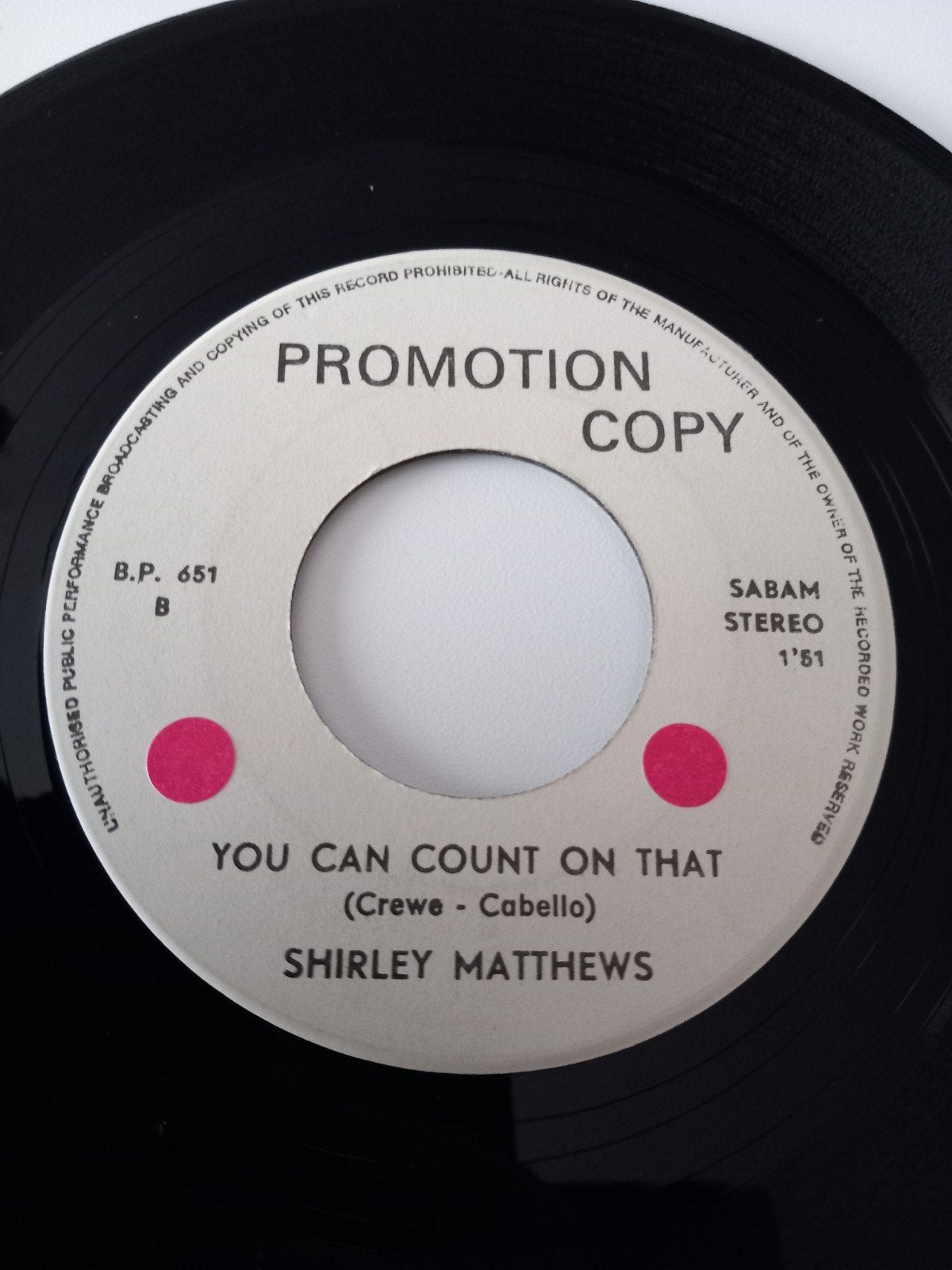 SHIRLEY MATTHEWS + JOEY DEE. POPCORN 45 T, Ophalen of Verzenden