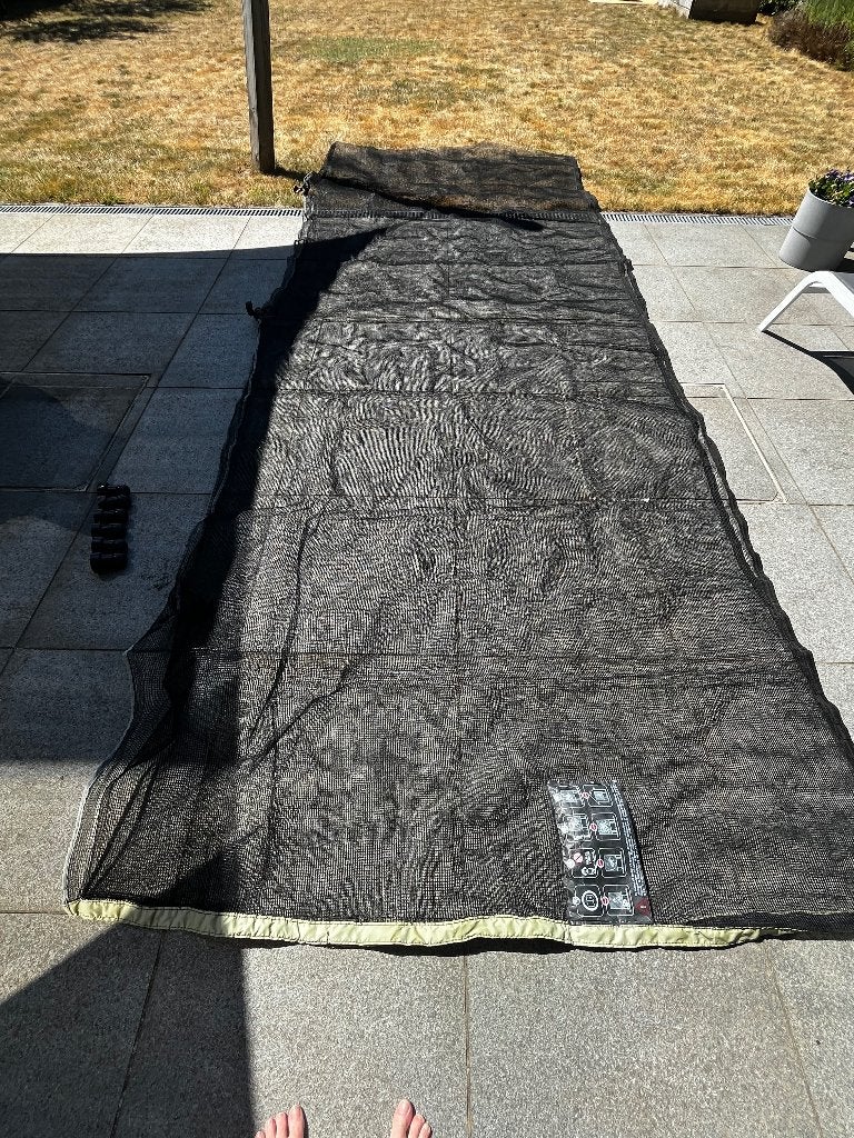Veiligheidsnet trampoline 6 hoekig, Ophalen, Gebruikt