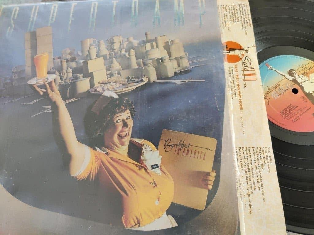 Supertramp (breakfast in america, binnenhoes, mooie staat), Enlèvement ou Envoi, LP