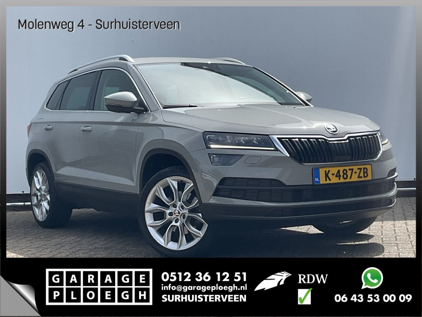 Skoda Karoq 1.5 TSI ACT Style Memory Stoelverw Adapt.Cruise, Auto's, Skoda, Automaat, Navigatiesysteem, 127 g/km, Karoq