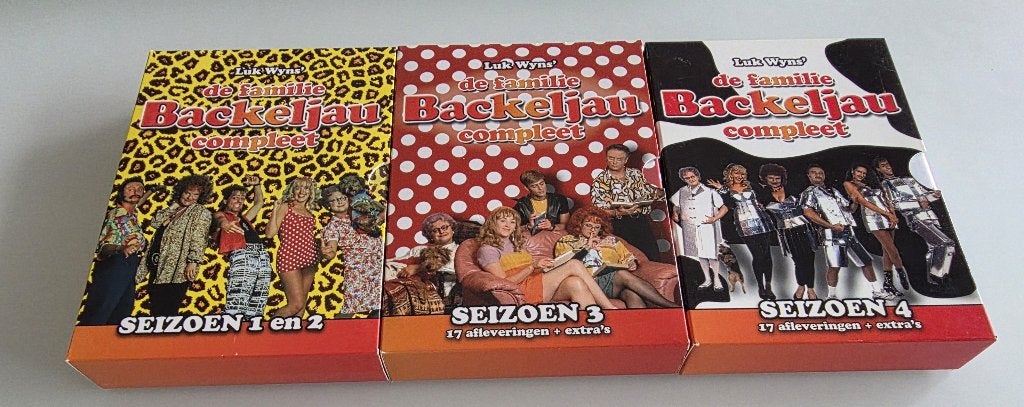 TV series : Familie Backeljau en Beste uit Verschoten & Zoon, Ophalen of Verzenden