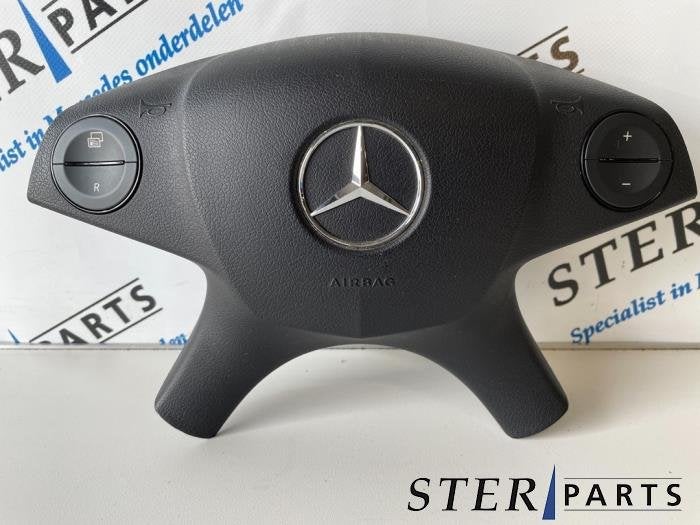 Airbag links (Stuur) van een Mercedes C-Klasse, Gebruikt, -, Ophalen of Verzenden, -