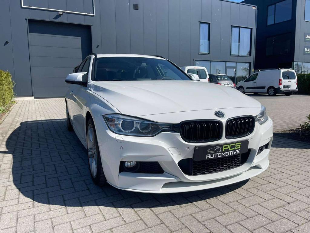 BMW 318 Touring / M-pakket / 2.0 Diesel / Uit Overname, Auto's, Euro 5, Zwart, 4 cilinders, Alcantara