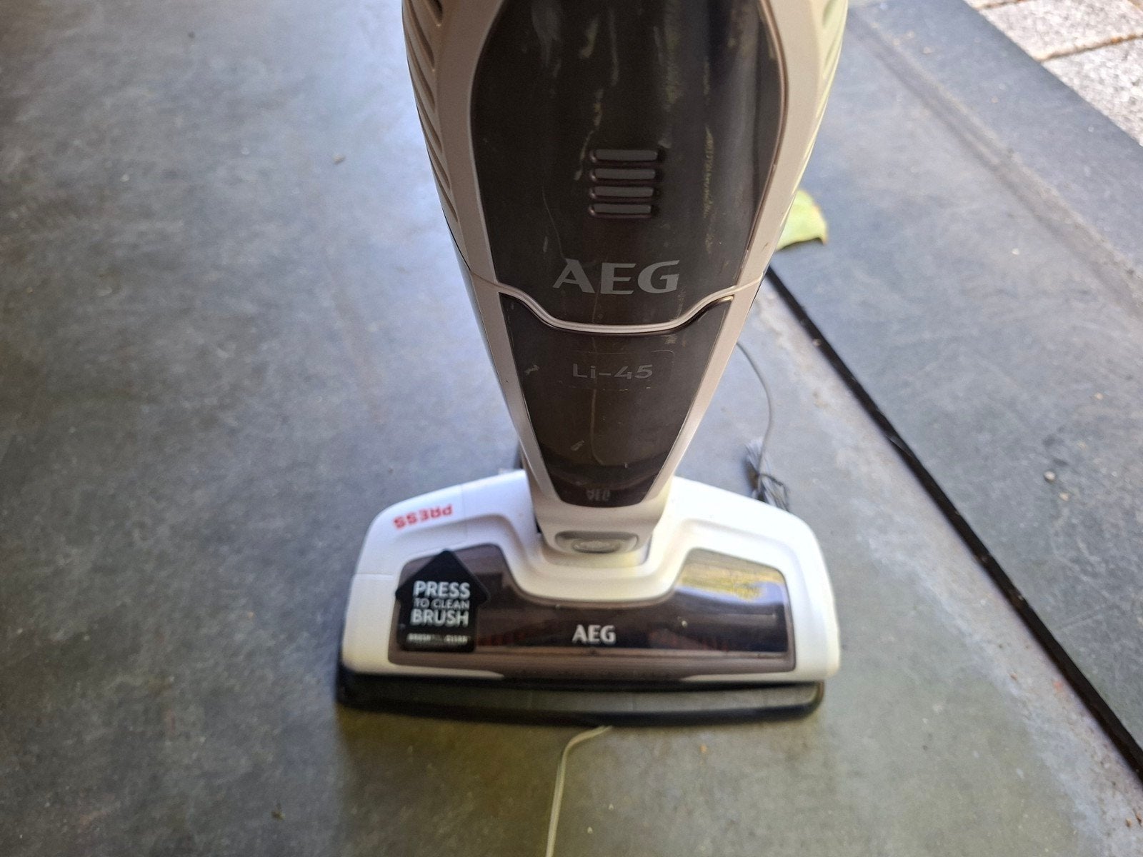 steelstofzuiger aeg, Electroménager, Enlèvement, Aspirateur balai, AEG