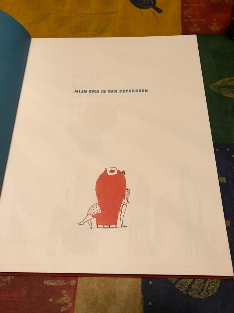 Mijn oma is van peperkoek - Evelien de Vlieger, Garçon ou Fille, Enlèvement ou Envoi, Fiction général, Comme neuf