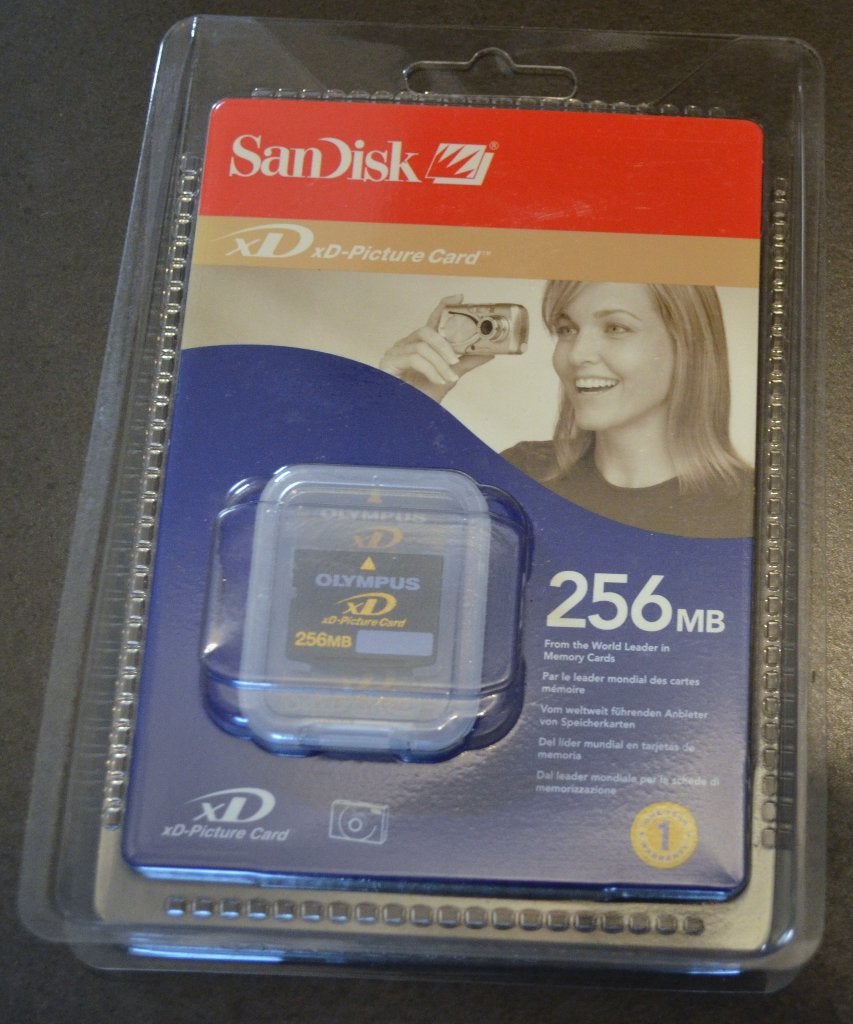 XD picture card Sandisk 256 Mb, Neuf, Enlèvement ou Envoi, SanDisk, Moins de 2 GB