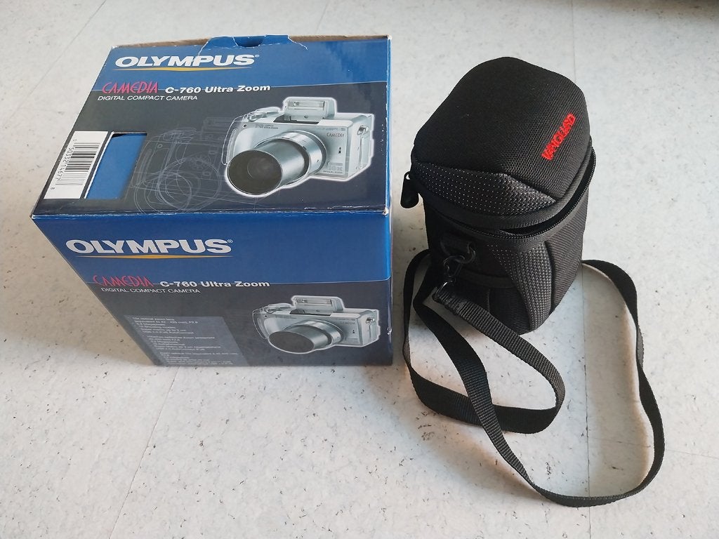 zoom ultra numérique Olympus compact C760, Enlèvement ou Envoi, Comme neuf, Olympus, 8 fois ou plus