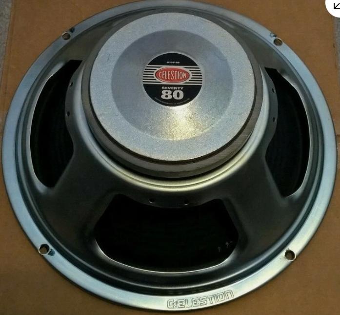 Celestion G12P-80 Seventy Speaker, Audio, Tv en Foto, Luidsprekerboxen, Zo goed als nieuw, Center speaker, 60 tot 120 watt, Overige merken
