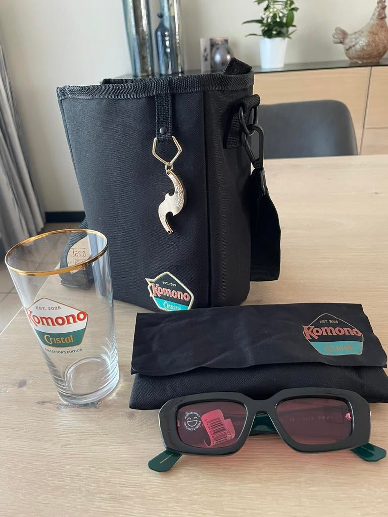 Komono Cristal verzamelset, Verzamelen, Biermerken, Ophalen, Nieuw, Overige merken