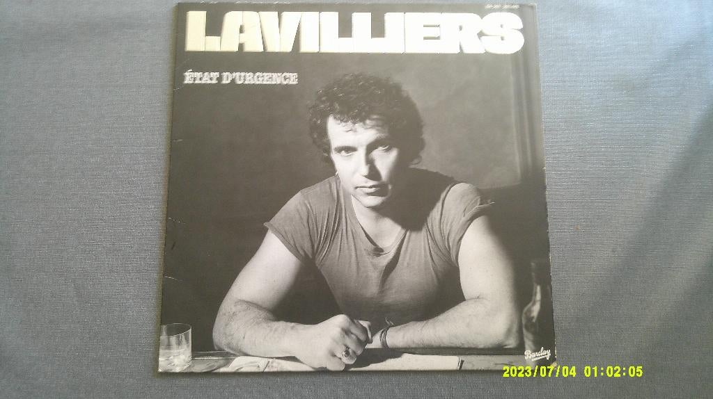 Bernard Lavilliers – Etat d'urgence (LP), Ophalen of Verzenden, Gebruikt