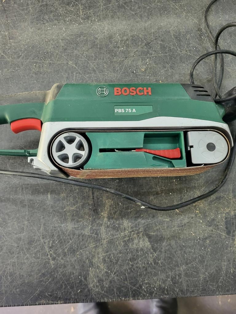 Bandschuurmachine, Doe-het-zelf en Bouw, Gereedschap | Schuurmachines, Ophalen, Bandschuurmachine