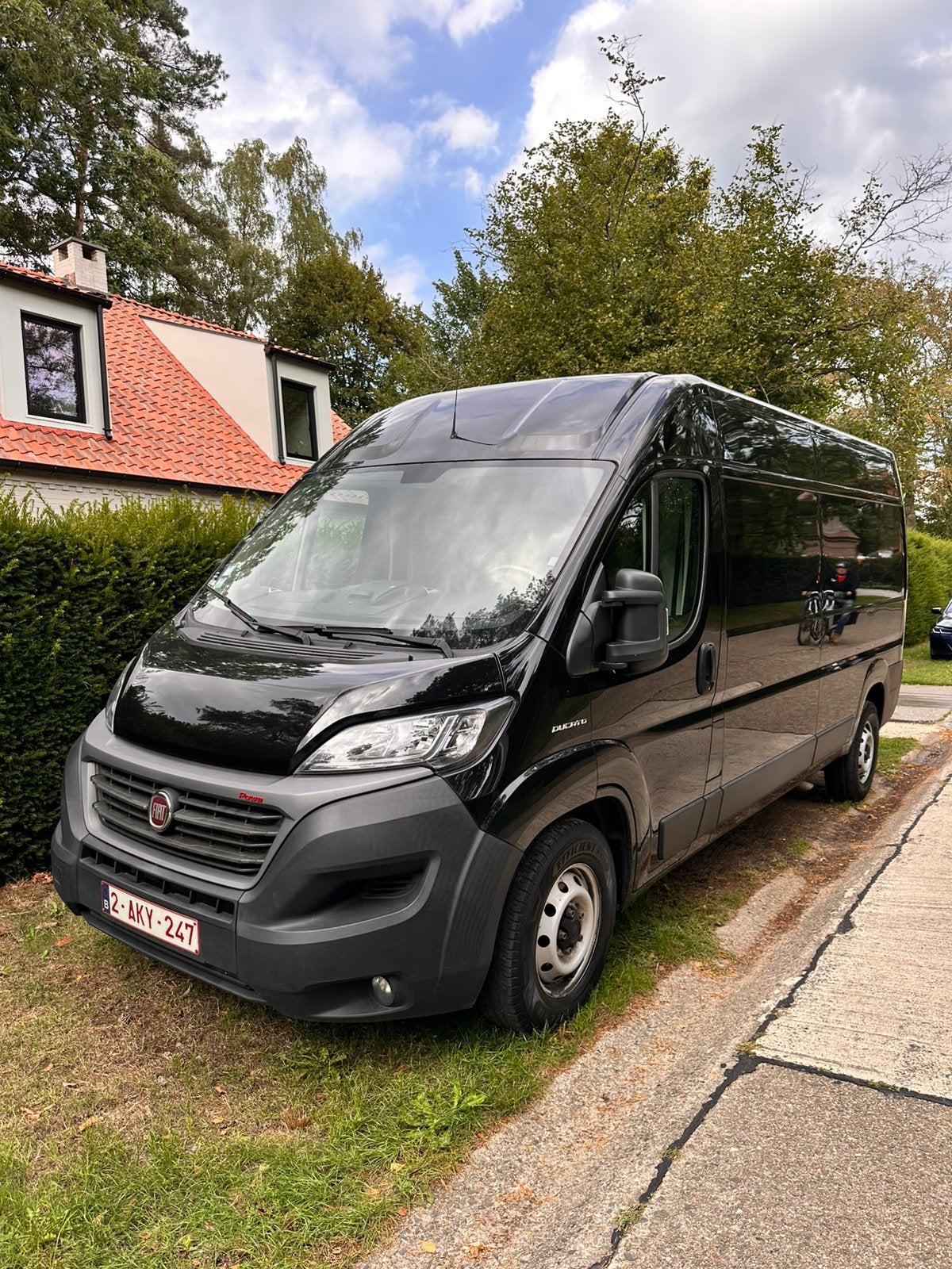 Fiat Ducato Top Conditie Dealer ondehouden, Auto's, Automaat, Dealer onderhouden, Euro 6, Zwart
