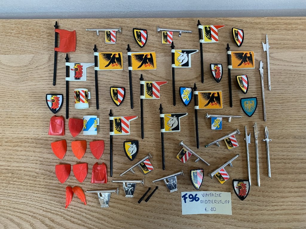 PLAYMOBIL F96: VINTAGE RIDDERSTUFF, Gebruikt, Losse onderdelen, Ophalen of Verzenden, Knights