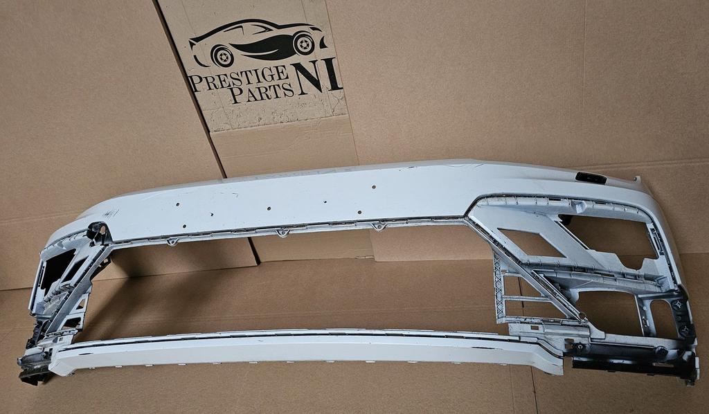 Voorbumper VW Tiguan 5NA R-line 6xPDC KLS ORGINEEL BUMPER, Gebruikt, -, Voor, Ophalen of Verzenden