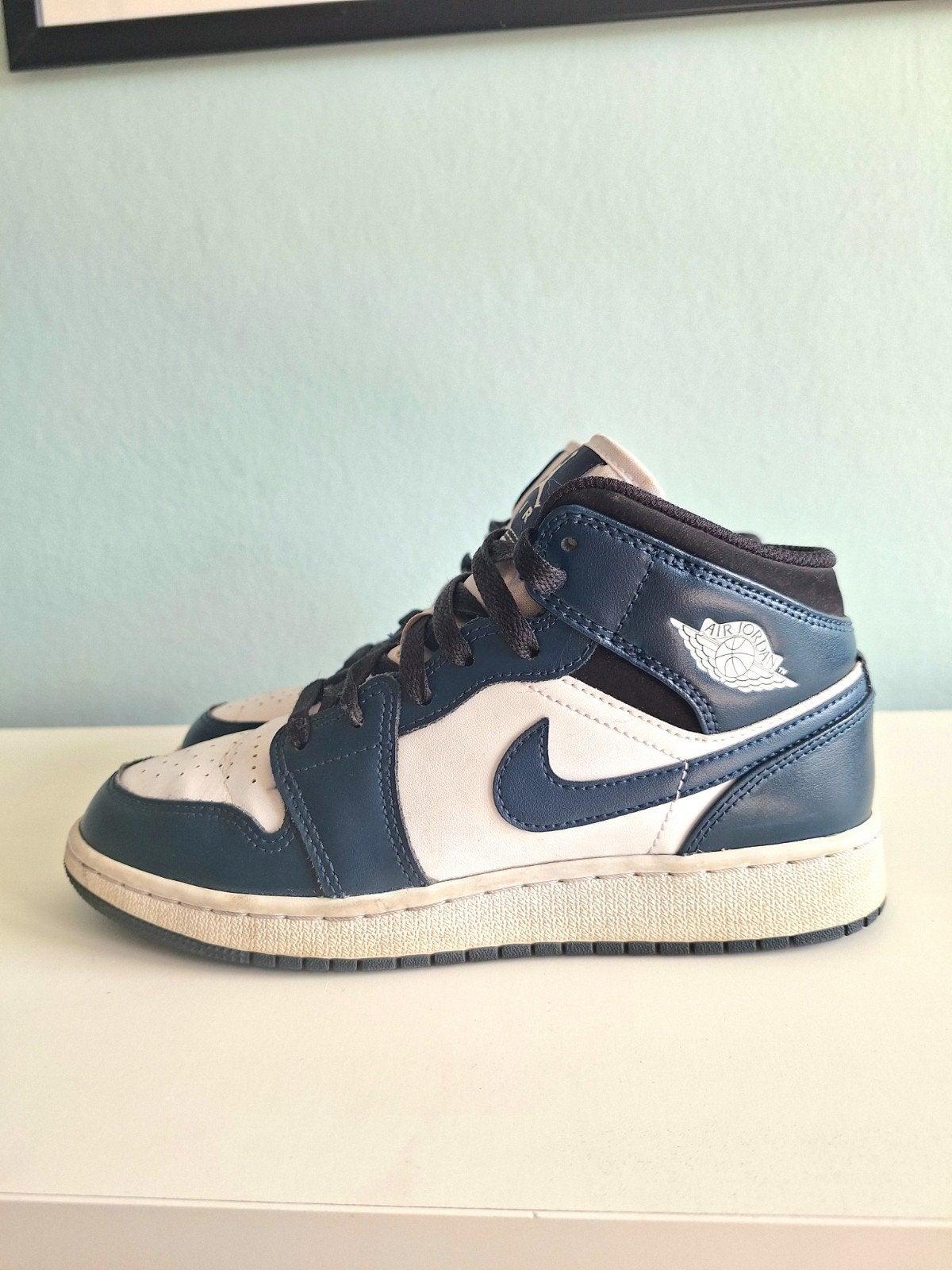 Nike jordan 1, Kleding | Heren, Schoenen, Blauw, Ophalen of Verzenden, Sneakers, Gedragen