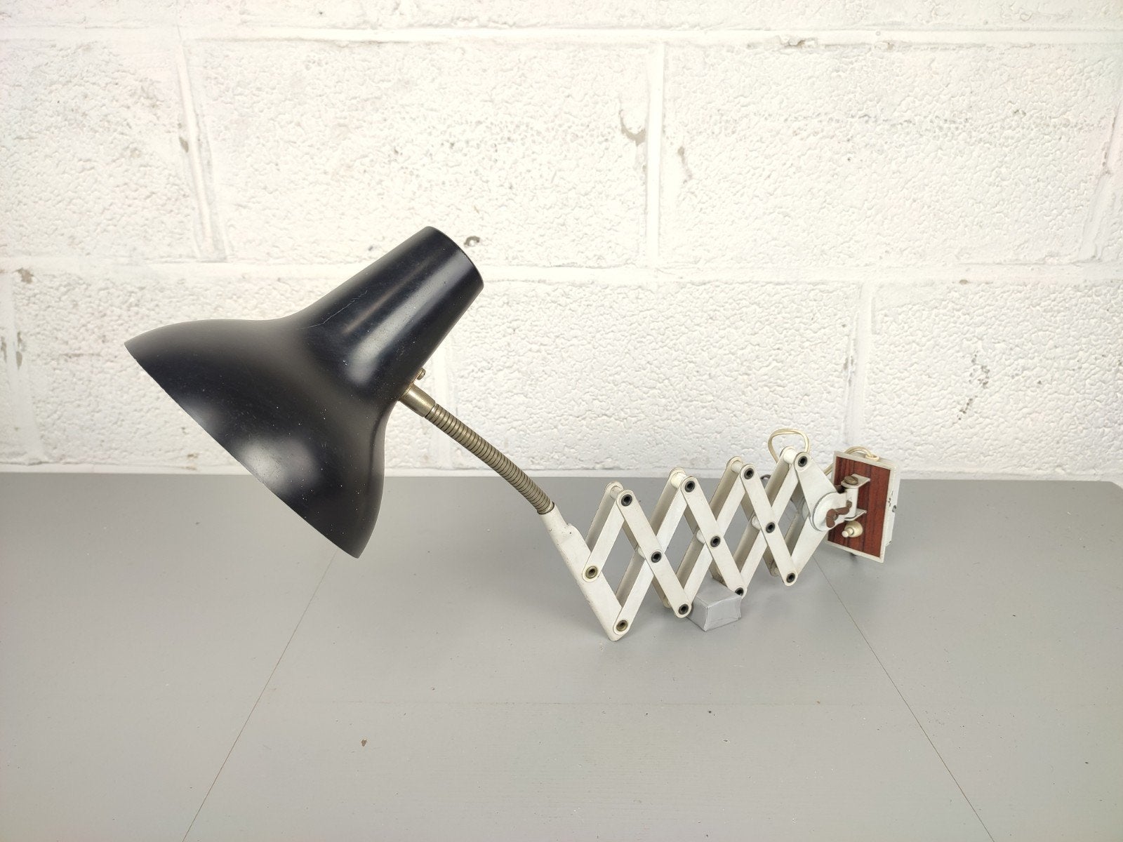 Vintage schaarlamp, Huis en Inrichting, Lampen | Wandlampen, ., Ophalen of Verzenden, ., .
