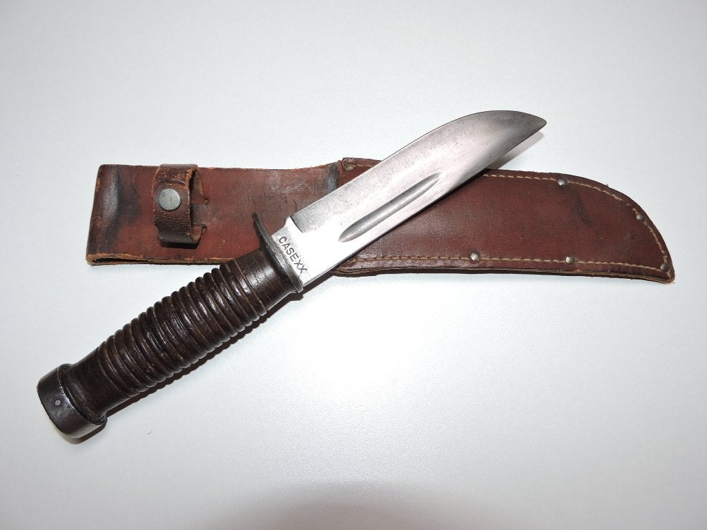 1941-1945 COUTEAU CASE 337 6''Q Superbe +  Bel étui original, Collections, Enlèvement ou Envoi, Autres
