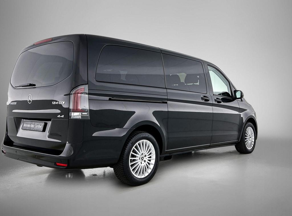 Mercedes-Benz Vito Tourer 124 4MATIC L2 9 Zitplaatsen | Dist, Entreprise, 2000 kg, Noir, 5 portes