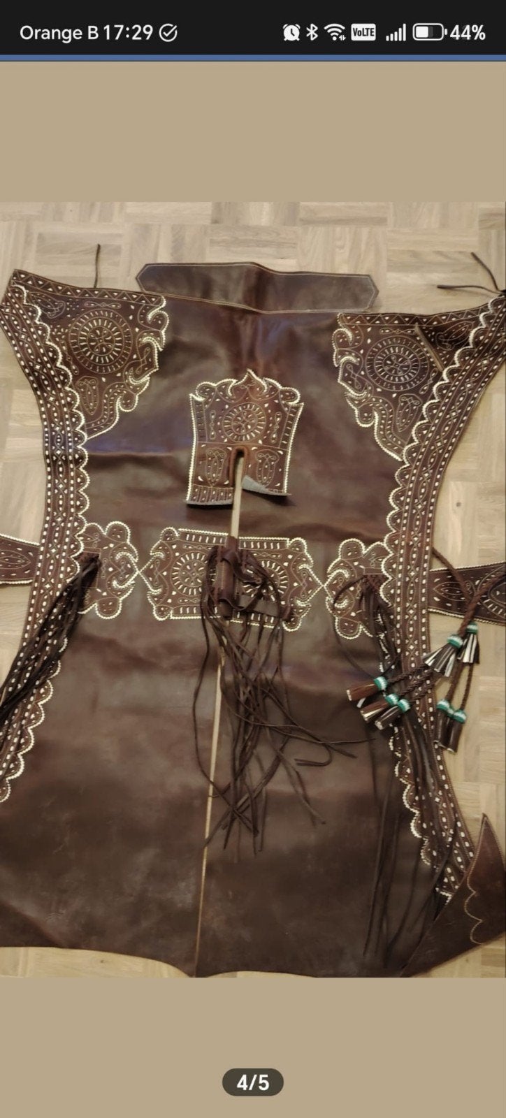 Gratis western chaps, Ophalen, Western
