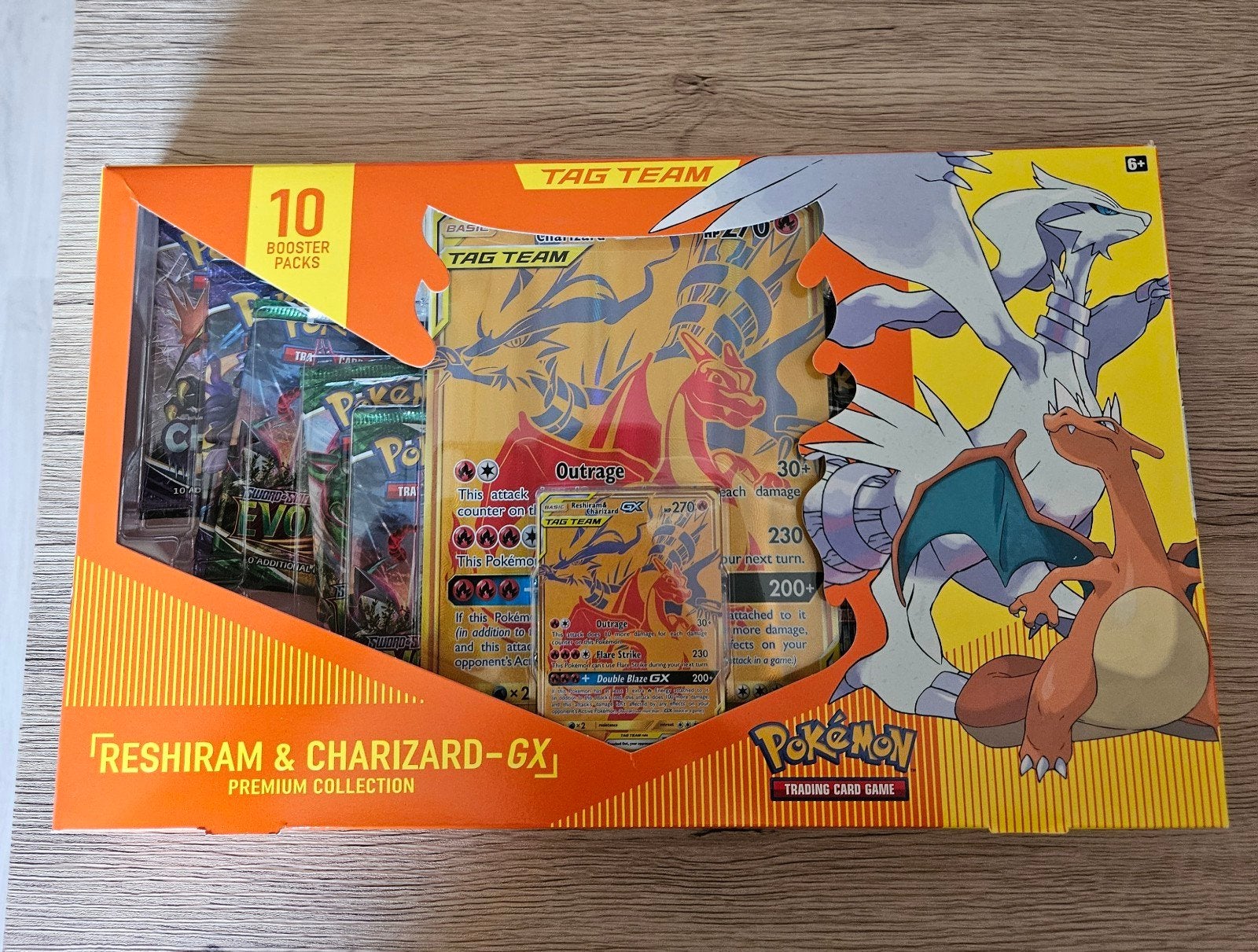 gesealde reshiram & charizard GX premium collection, Enlèvement