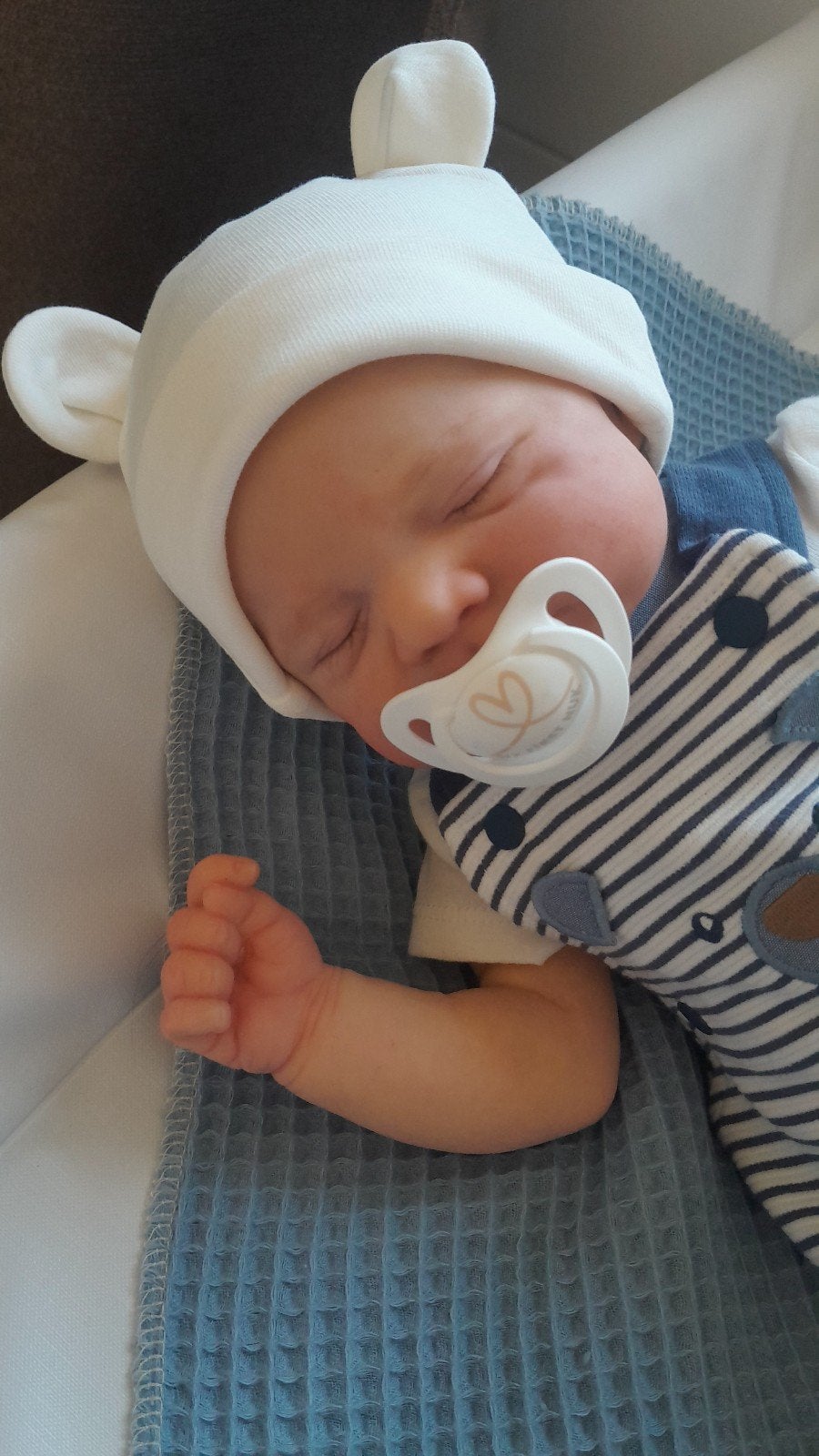 Reborn baby doll Pascale, Verzamelen, Poppen, Ophalen of Verzenden, Nieuw, Pop, Levensecht of Reborn