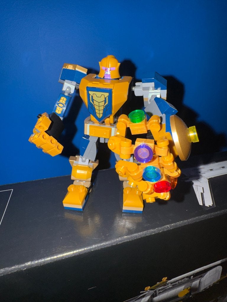 Lego 76141 set - Thanos Mech-pantser, Ophalen, Gebruikt, Marvel, Lego