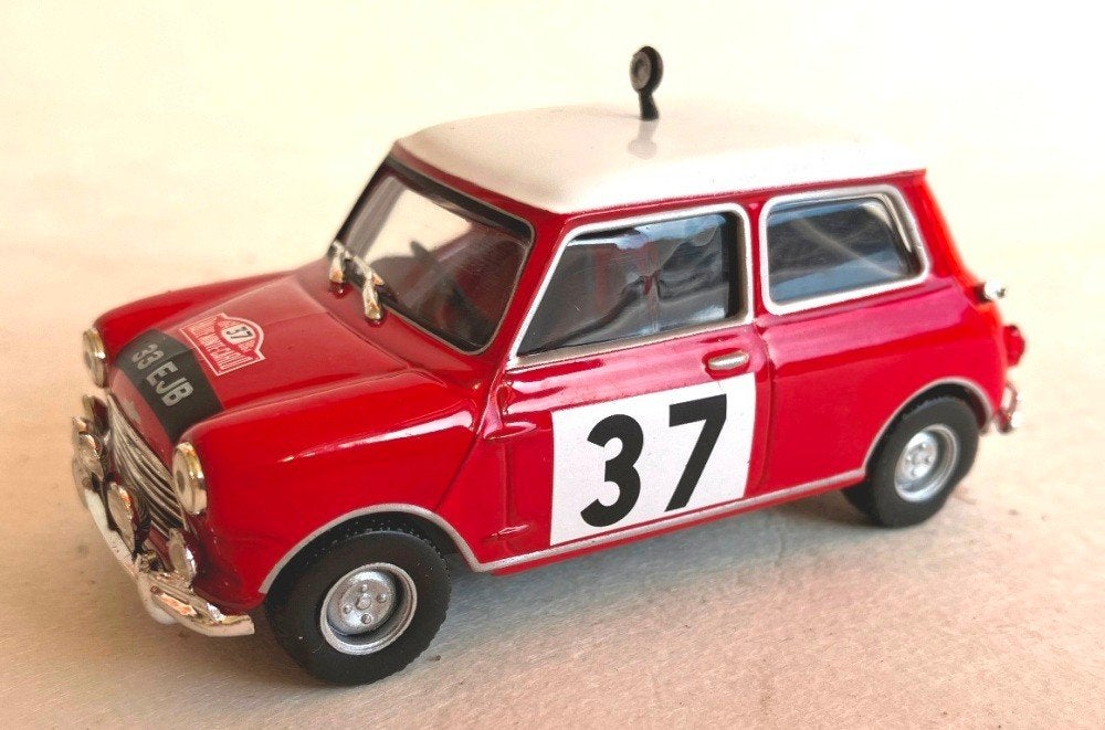 Mini Cooper S Monte Carlo 1964 Paddy Hopkirk #37., Ophalen of Verzenden, Zo goed als nieuw, Auto, Overige merken