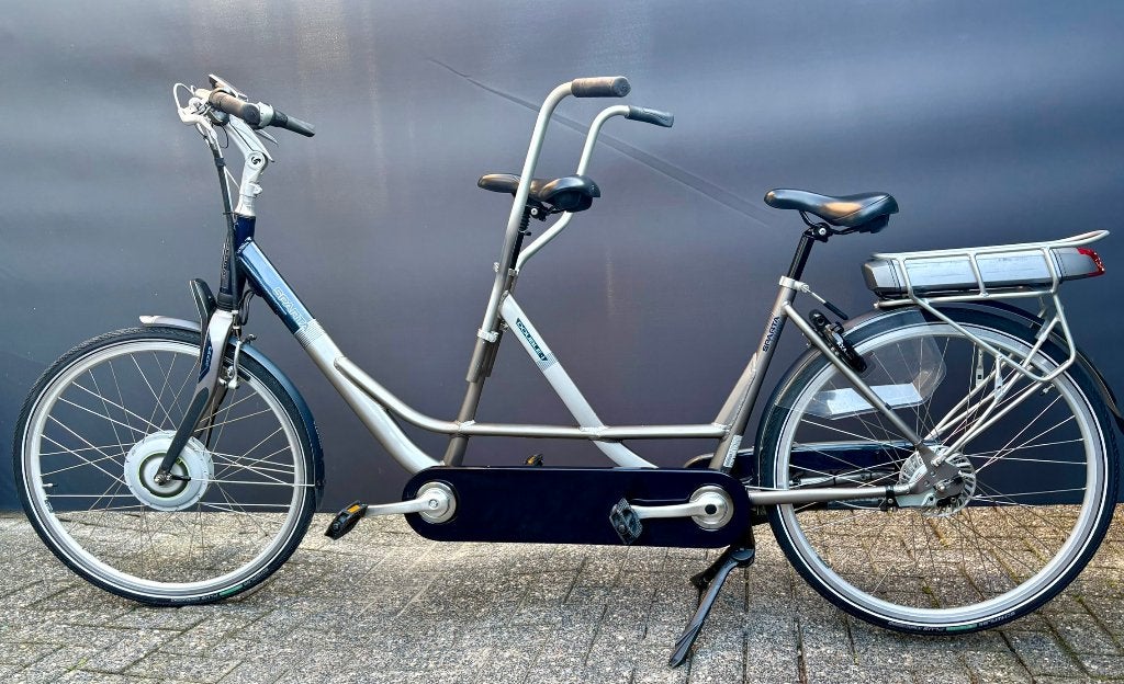 tandem Sparta Double I avec accélérateur + garantie, Frein sur jante, Moins de 10 vitesses, Comme neuf, Enlèvement
