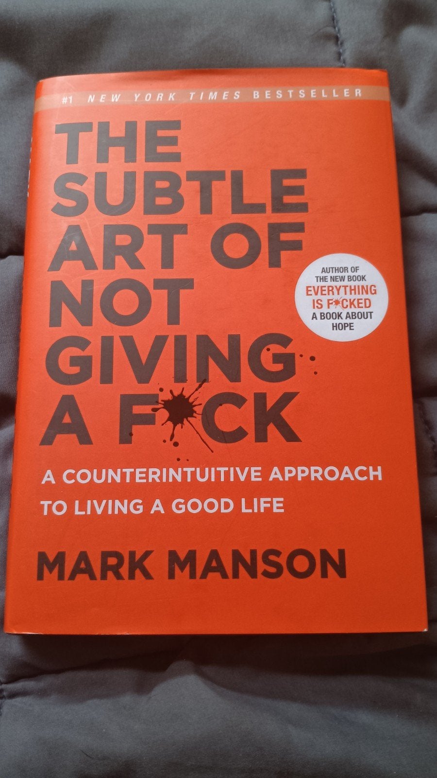 The subtle art of not giving a fuck, Boeken, Ophalen of Verzenden, Zo goed als nieuw, Mark Manson