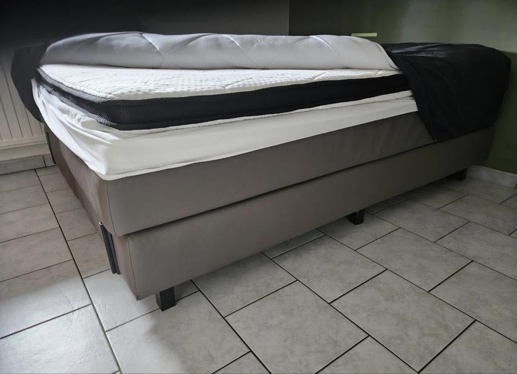 Boxspring, Huis en Inrichting, Slaapkamer | Boxsprings, Ophalen, Twijfelaar
