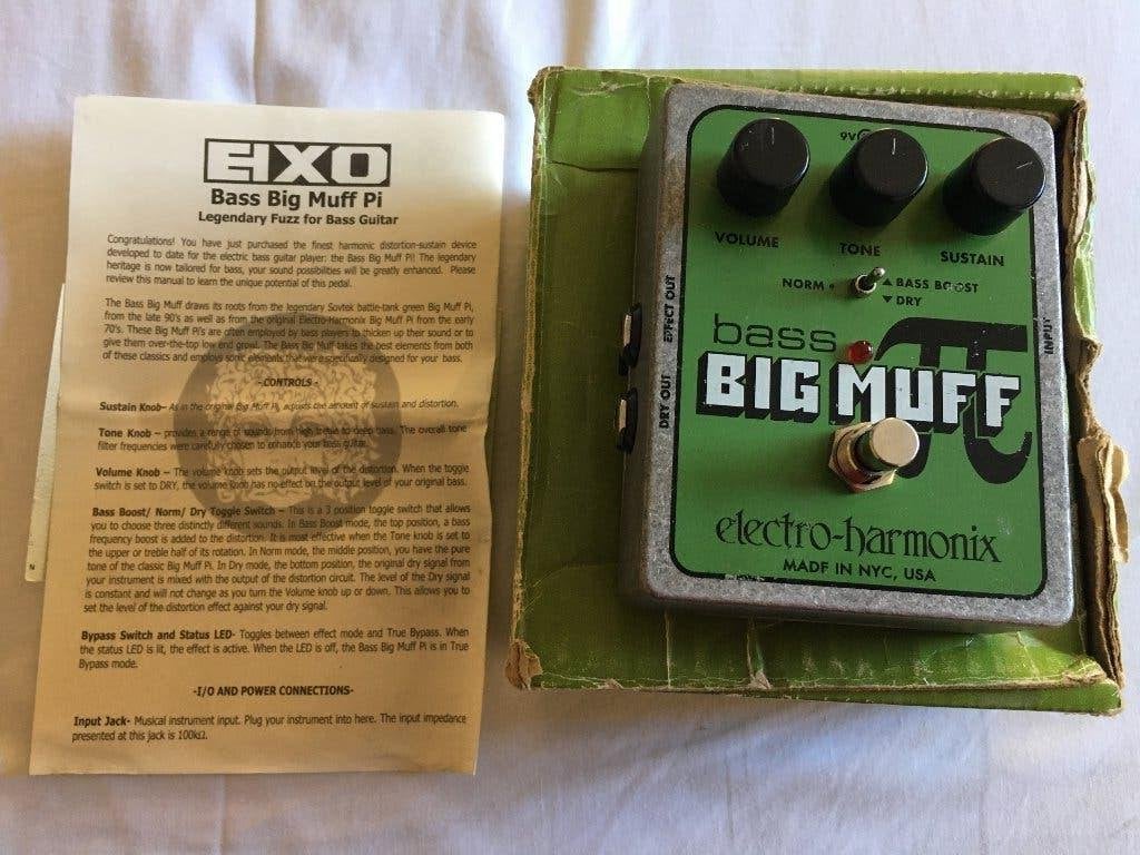 Basse Electro Harmonix Big Muff Pi, Musique & Instruments, Effets, Enlèvement, Comme neuf, Distortion, Overdrive ou Fuzz