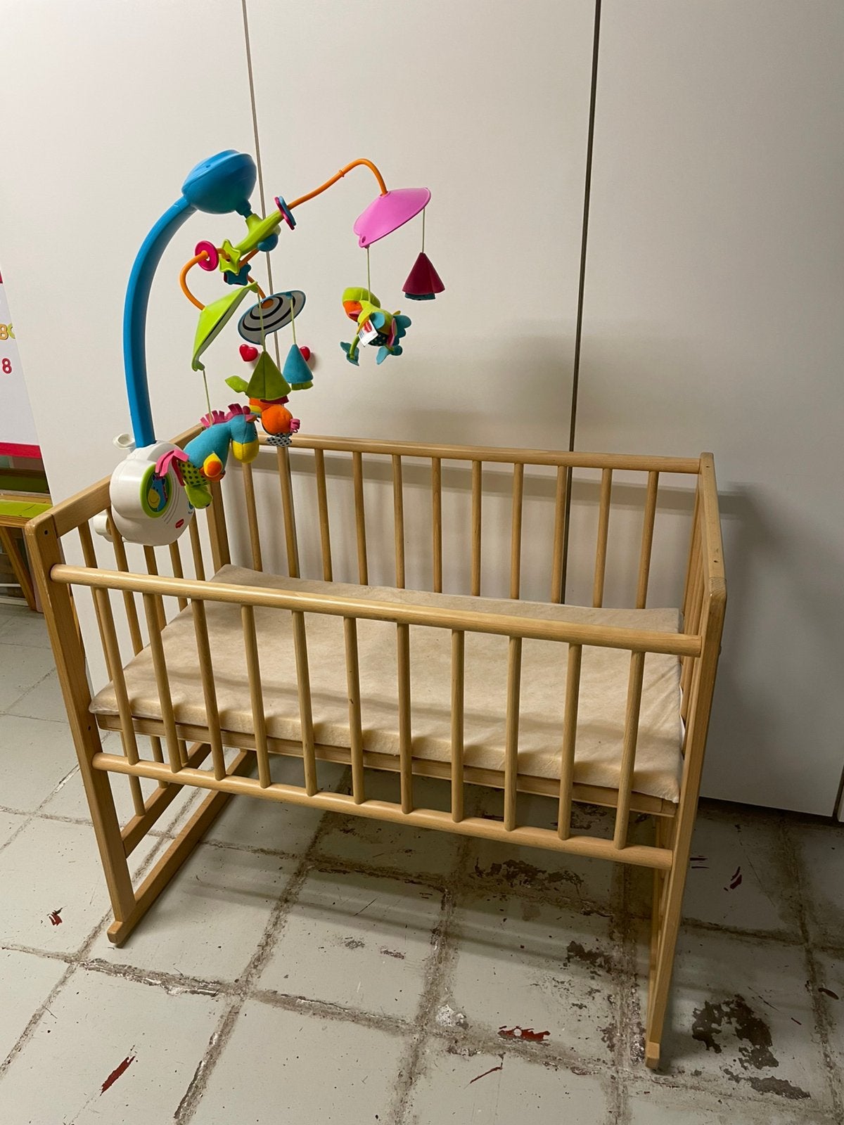 Baby wiegje, Kinderen en Baby's, Babywiegjes en Ledikanten, Ophalen, Gebruikt, Wieg