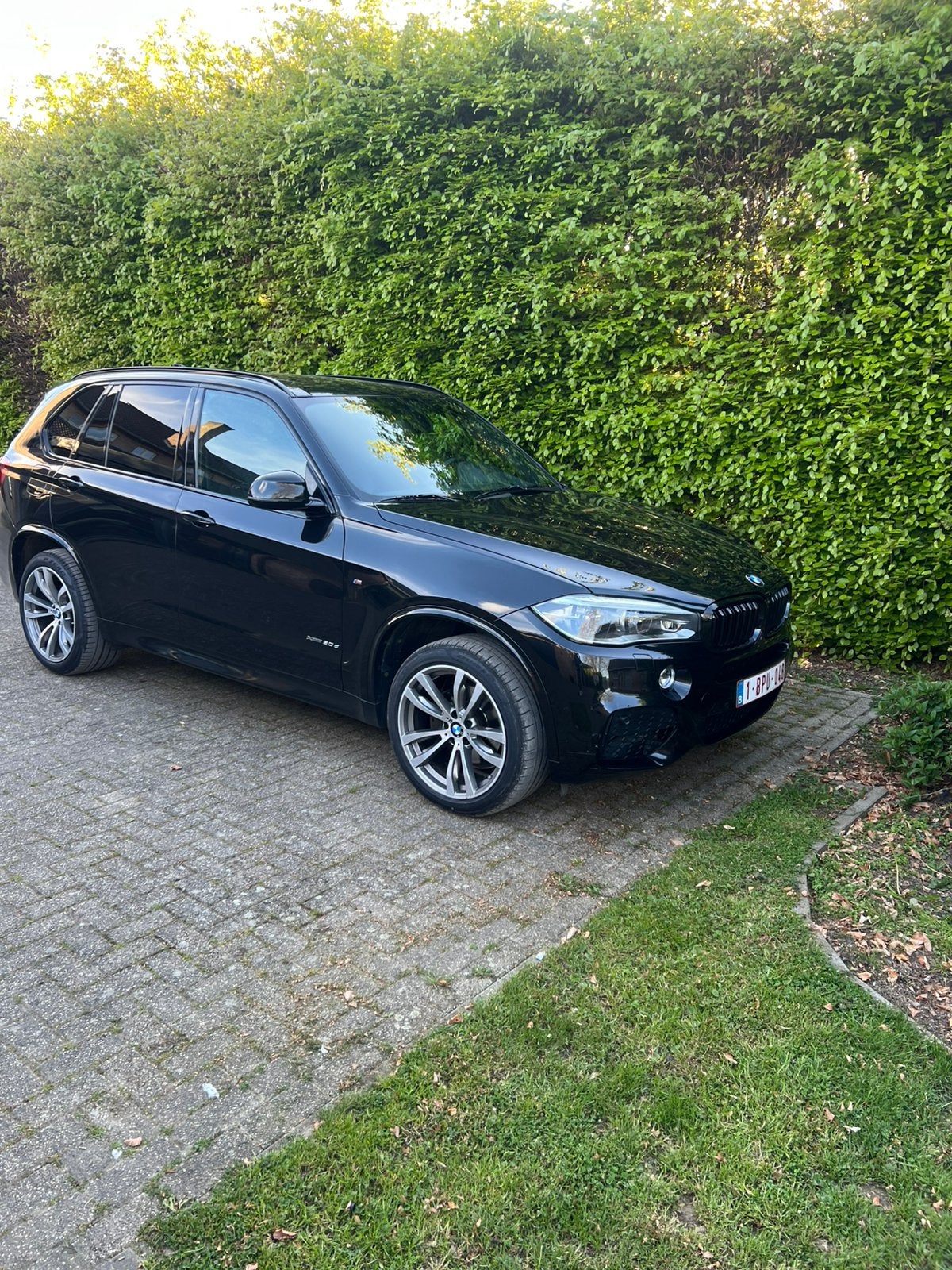 bmw x5 3.0D, Auto's, Automaat, X5, Zwart, Leder