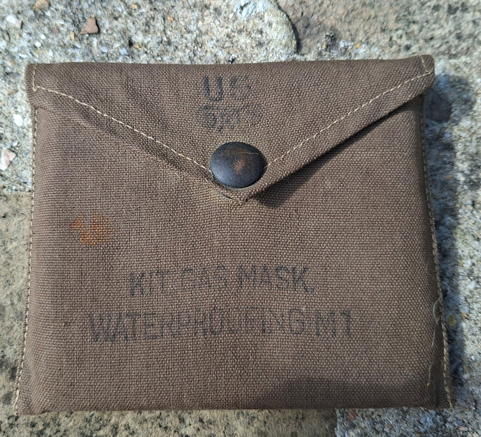 US Kit gasmasker, Verzamelen, Ophalen of Verzenden