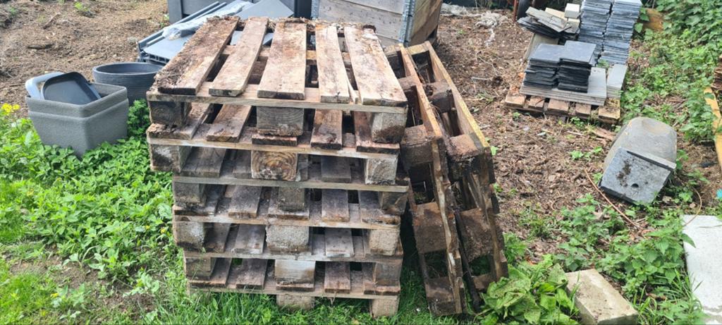 GRATIS Brandhout / paletten, Tuin en Terras, Brandhout, Ophalen