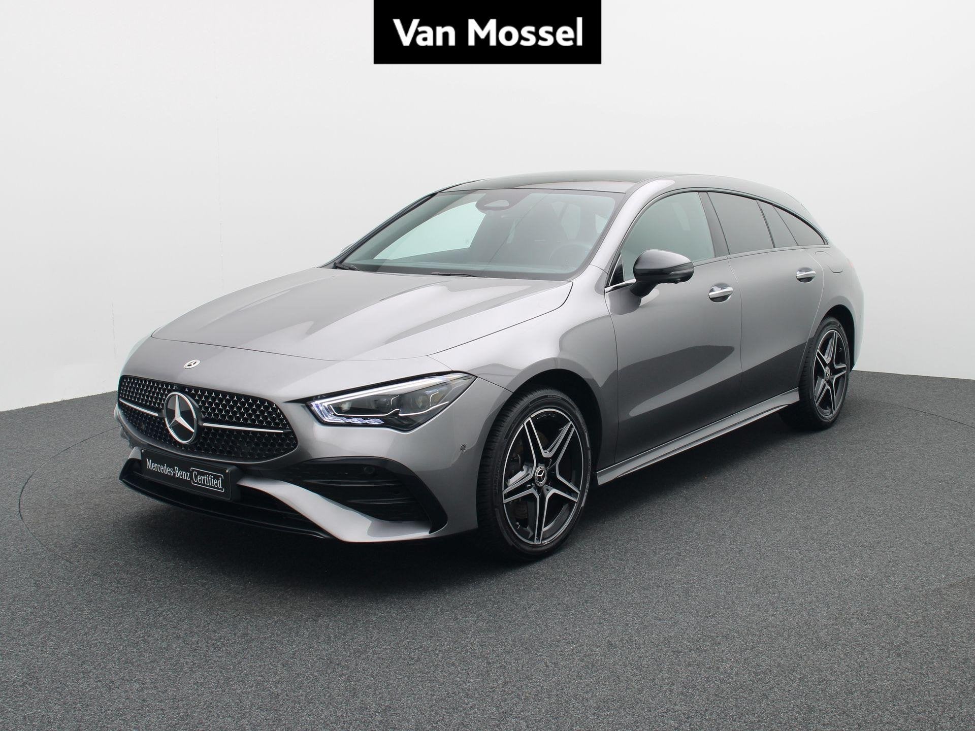 Mercedes-Benz CLA 250 e AMG Line Shooting Brake + MULTIBEAM, Auto's, Stof, Gebruikt, Zwart, 4 cilinders