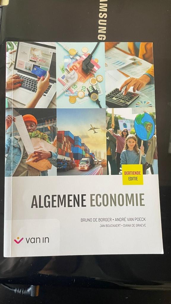 Algemene economie 2025 13e editie  (Bruno de borger), Boeken, Economie, Management en Marketing, Zo goed als nieuw, Economie en Marketing