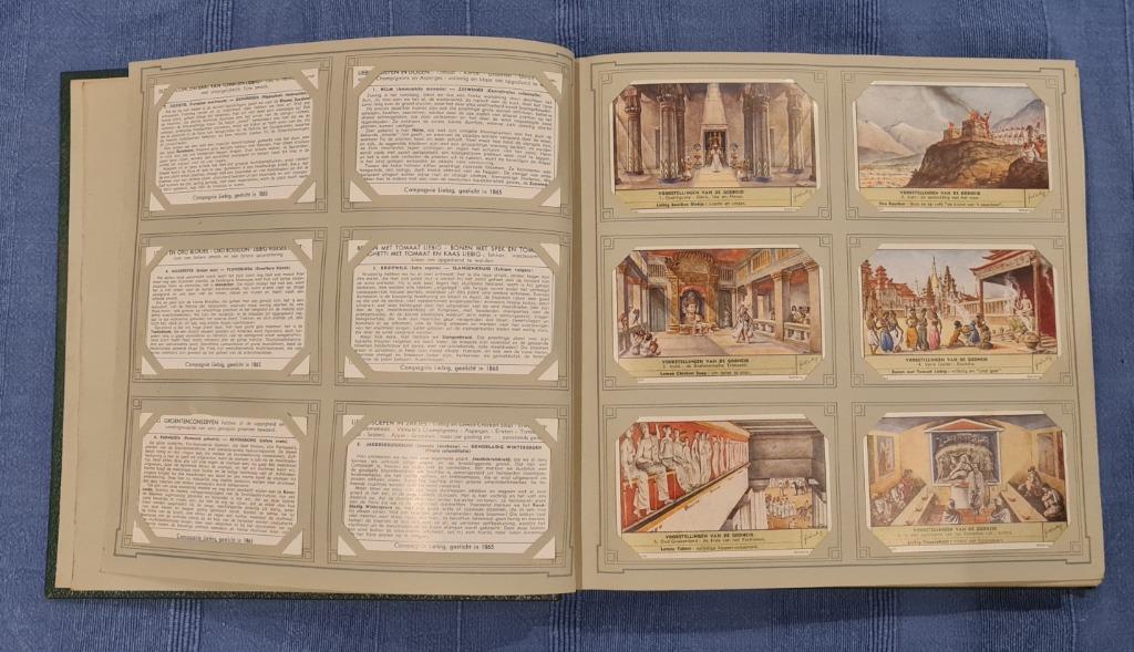 volledig Chromos Compagnie Liebig (50 blz met 6 per pagina), Ophalen of Verzenden, Gelezen, Liebig, Plaatjesalbum