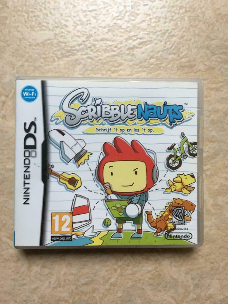 Game Nintendo DS Scribble Nauts, 1 joueur, À partir de 12 ans, Enlèvement, Utilisé