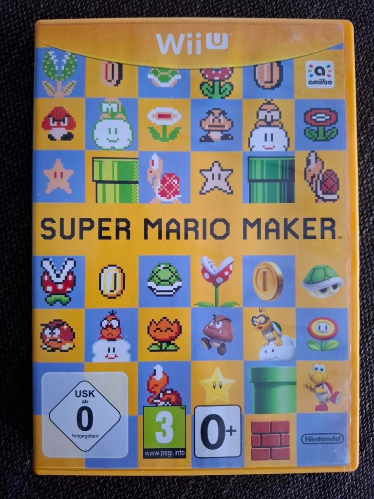 WiiU Super Mario Maker, Ophalen of Verzenden, Zo goed als nieuw