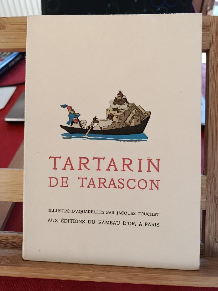 A daudet - tartarin de tarascon et aquarelles J. Touchet, Livres, Alphonse Daudet, Comme neuf, Enlèvement, Europe autre
