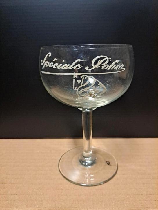 Verre Spéciale Poker Frameries, Collections, Marques de bière, Enlèvement ou Envoi, Comme neuf