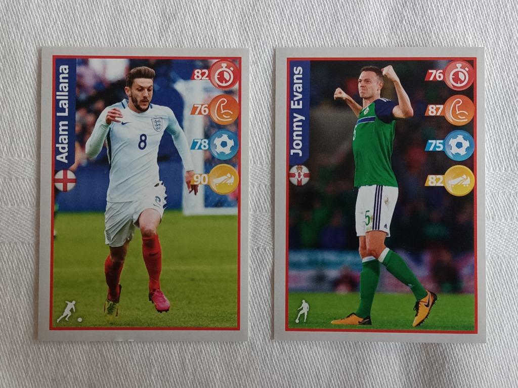 Stickers Football Superstars - Kellog's, Ophalen of Verzenden, Zo goed als nieuw, Meerdere stickers