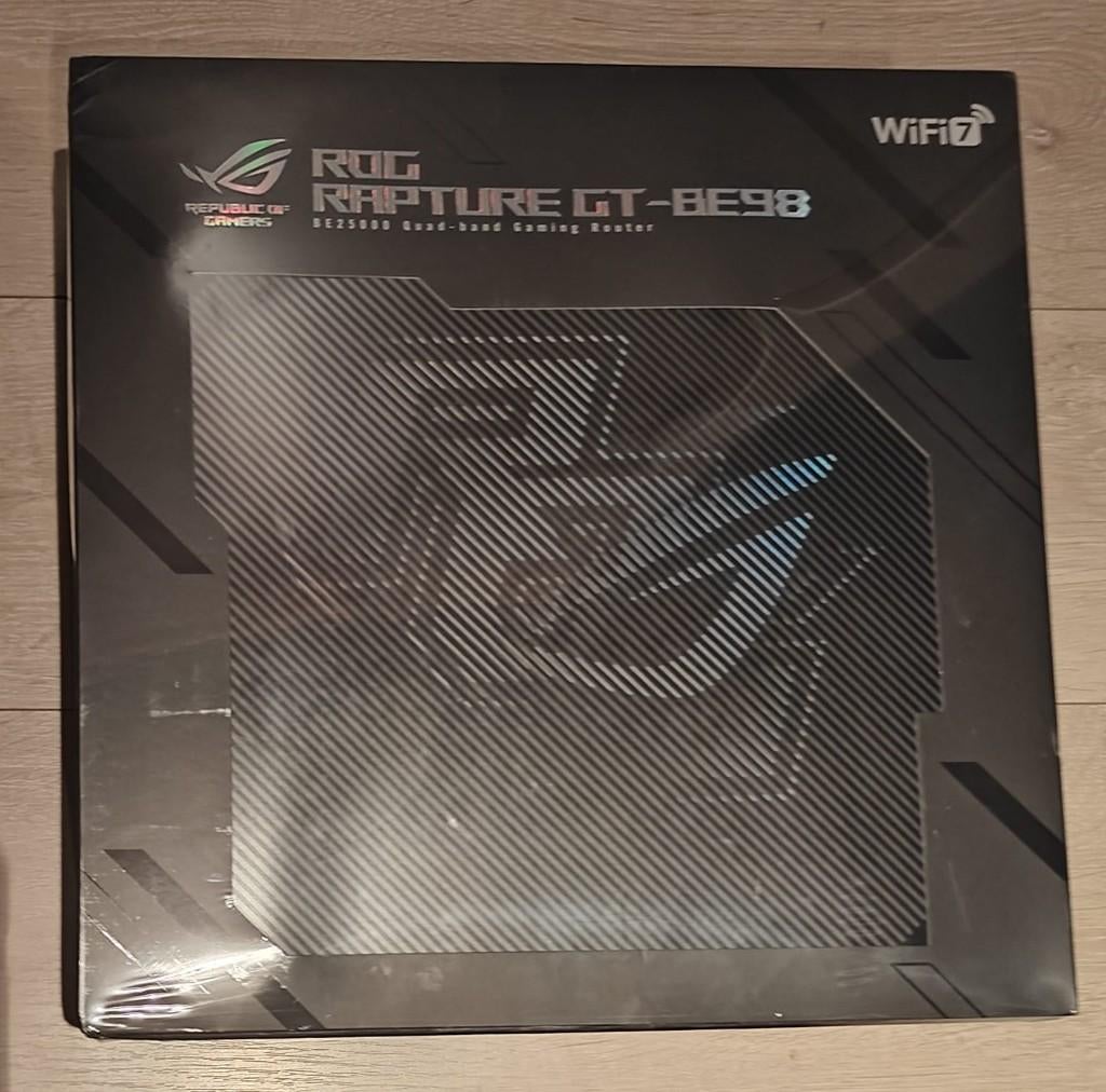 ASUS ROG Rapture GT-BE98 - WiFi 7-router, Ophalen, Nieuw, Router, ASUS