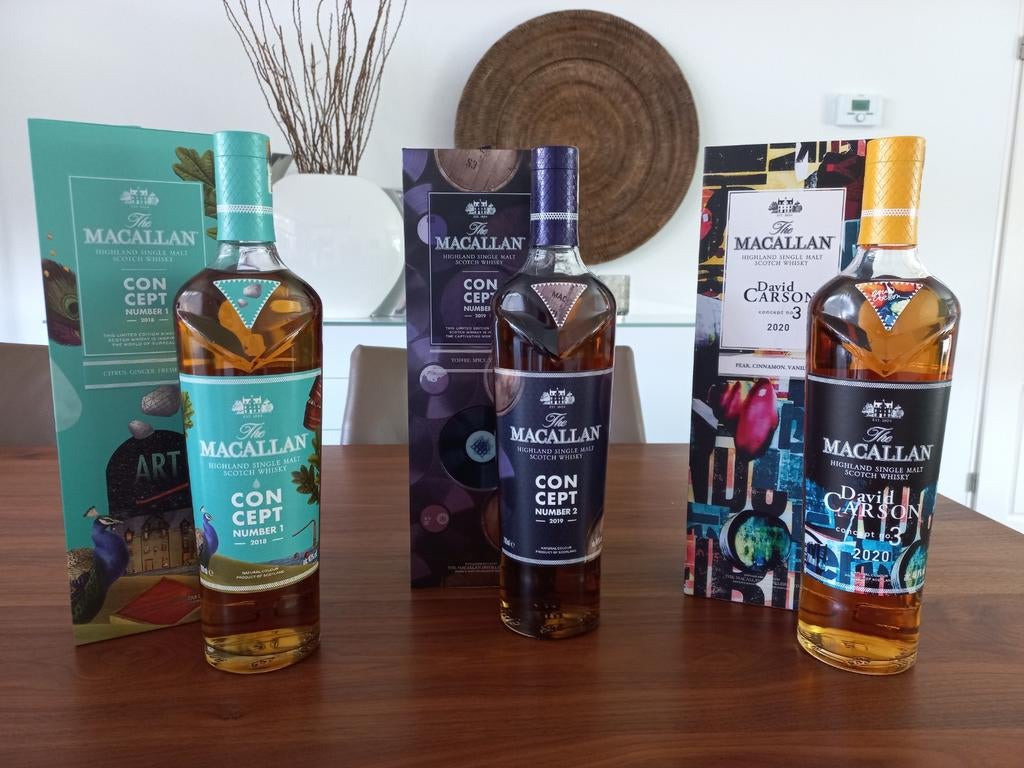 Macallan concept serie 1-2-3, Verzamelen, Ophalen