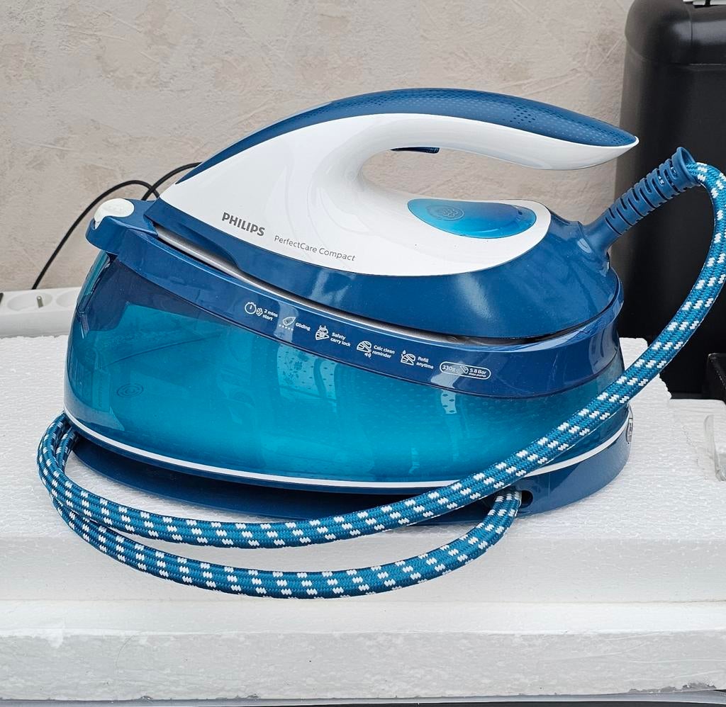 Strijkijzer philips perfect care compact 5,8 bar, Ophalen of Verzenden, Zo goed als nieuw, Strijkijzer met snoer