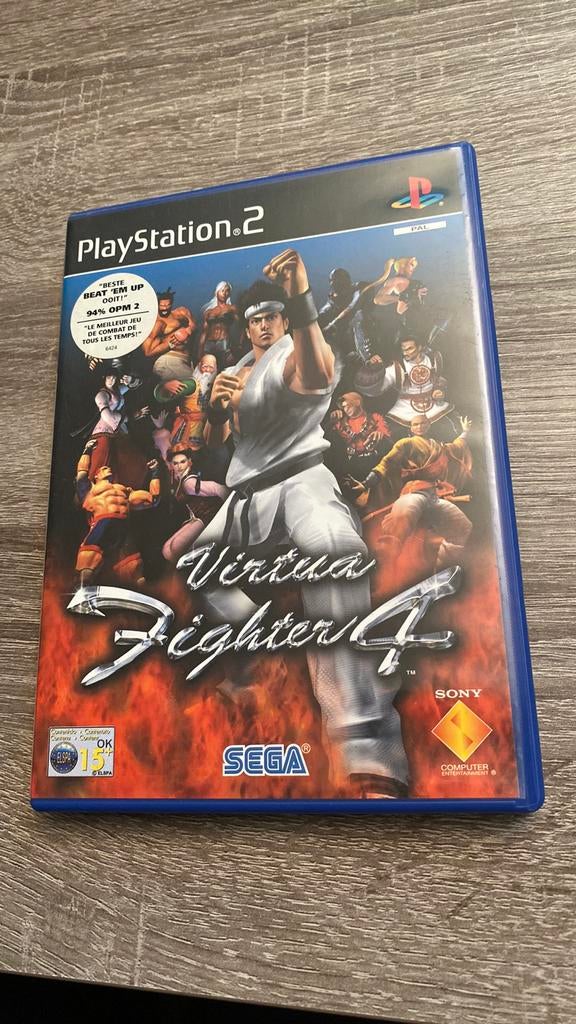 Virtua Fighter 4, Consoles de jeu & Jeux vidéo, Jeux | Sony PlayStation 2, Enlèvement ou Envoi, 2 joueurs, Combat, Comme neuf
