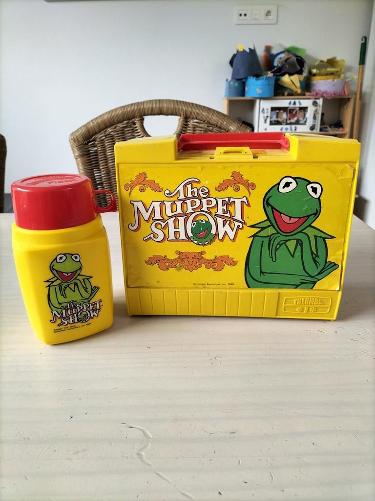 Brooddoos + drinkenbus The Muppet Show 1980, Verzamelen, Ophalen of Verzenden