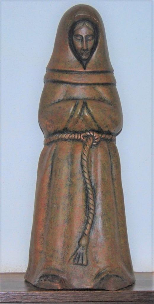 Statue de Père en brocant en terre cuite, Enlèvement ou Envoi