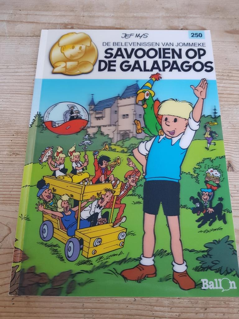 Jommeke 250 met 3d cover ZEER ZELDZAAM, Boeken, Stripverhalen, Ophalen of Verzenden, Zo goed als nieuw